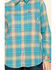 Image #4 - Ariat Women's Boot Barn Exclusive FR Savana Plaid Print Long Sleeve Work Shirt, , hi-res