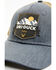 Image #2 - Dri-Duck Men's Superior Mountain & Moon Patch Baseball Hat, Navy, hi-res