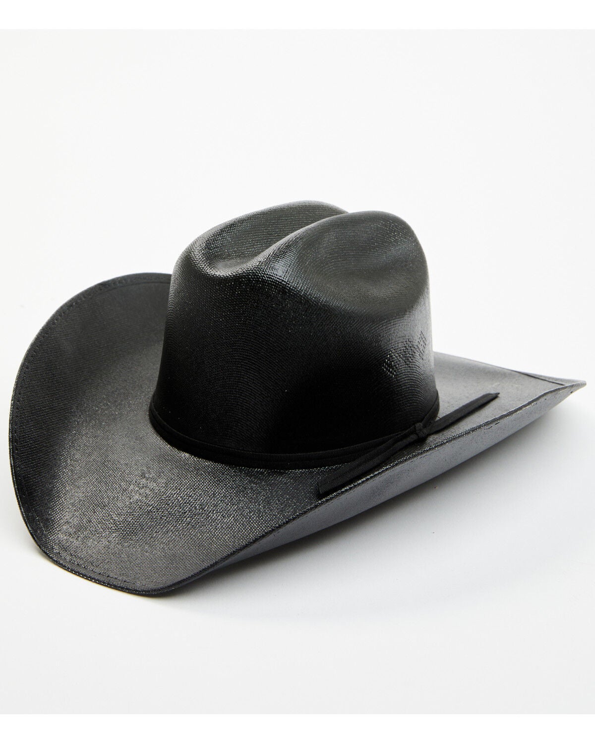 Cody James Fit To Be Tied Straw Cowboy Hat, Black, hi-res