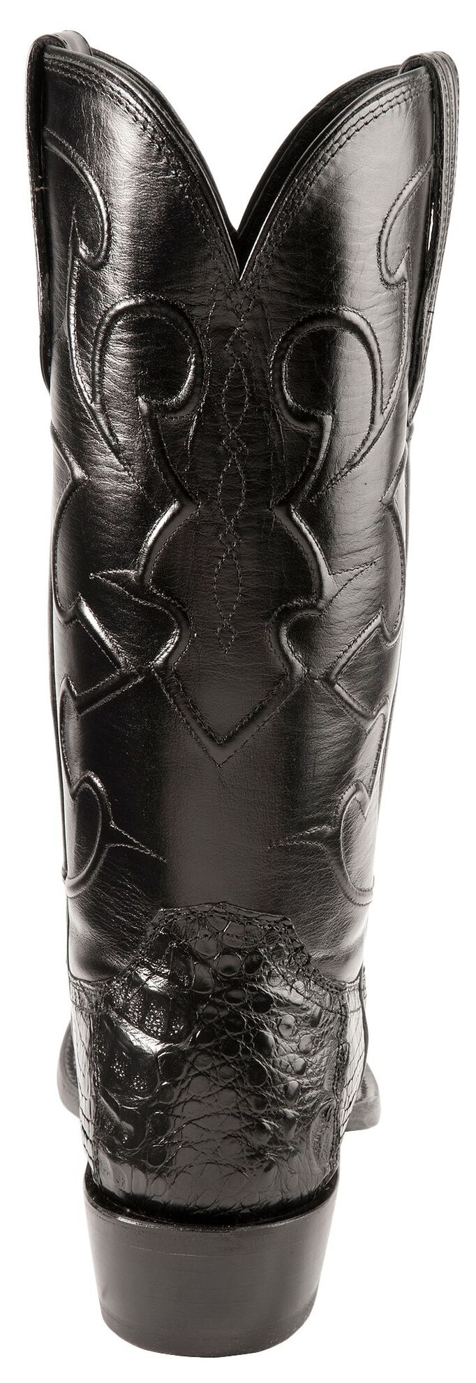 Lucchese Handmade 1883 Exotic Crocodile Belly Cowboy Boots Round Toe Sheplers
