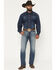 Image #1 - RANK 45® Men's Yuma Wash Ambush Slim Straight Stretch Denim Jeans, Medium Wash, hi-res