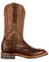 Image #2 - Lucchese Men's Rowdy Exotic Full-Quill Ostrich Western Boots - Square Toe, , hi-res