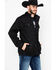 Image #3 - Outback Trading Co. Men's Softshell Reid Snap Jacket, Black, hi-res