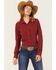 Image #1 - Ariat Women's VentTEK Stretch Long Sleeve Button Down Western Shirt, , hi-res