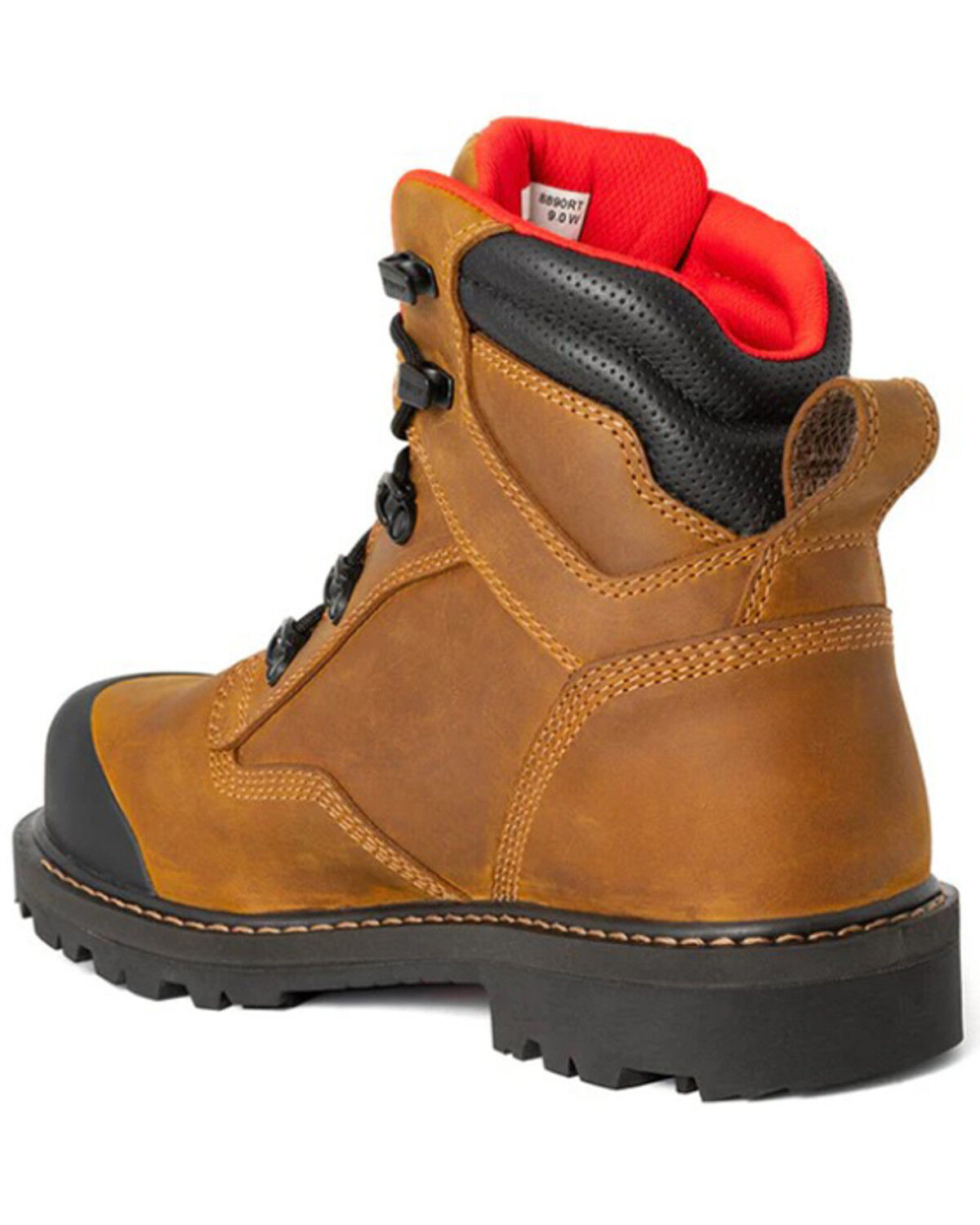 Image #3 - ROYER Men's Revolt Waterproof Work Boots - Carbon Fiber Toe, Brown, hi-res