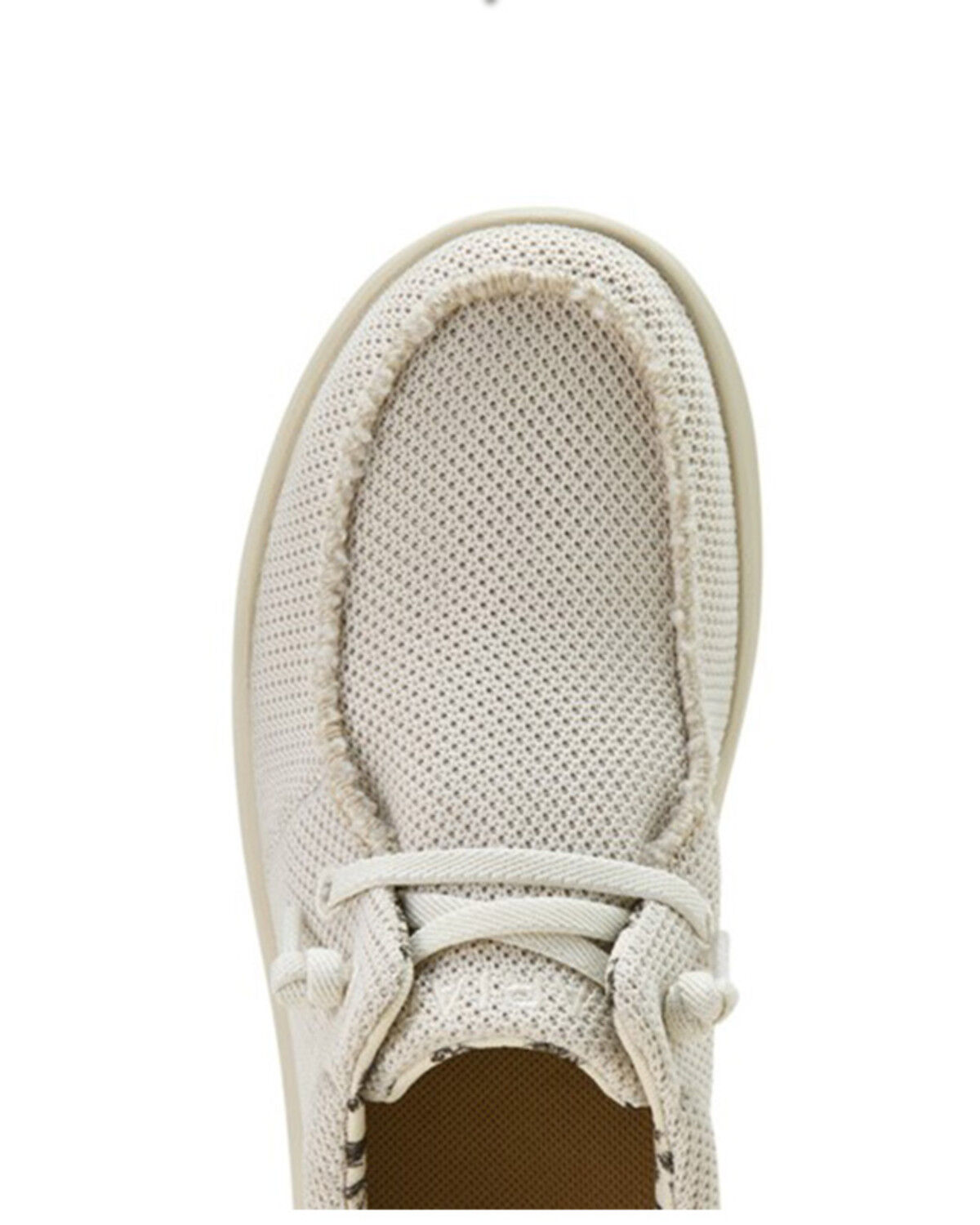 Image #4 -  Ariat Women's Hilo Mesh Casual Shoes - Moc Toe, Cream, hi-res