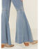 Image #5 - Free People Women's Light Wash High Rise Just Float On Flare Jeans, , hi-res