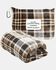 Image #1 - Carstens Home Chestnut Travel Blanket, Multi, hi-res