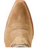 Image #4 - Ariat Women's Hazel Chimayo Suede Booties - Snip Toe, Beige, hi-res
