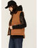 Image #2 - Carhartt Women's Washed Duck Sherpa Lined Vest, Brown, hi-res