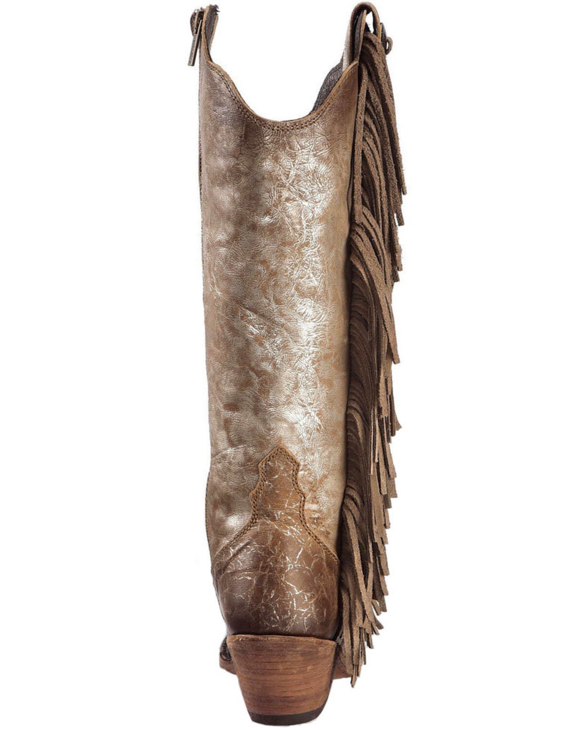 liberty black fringe boots