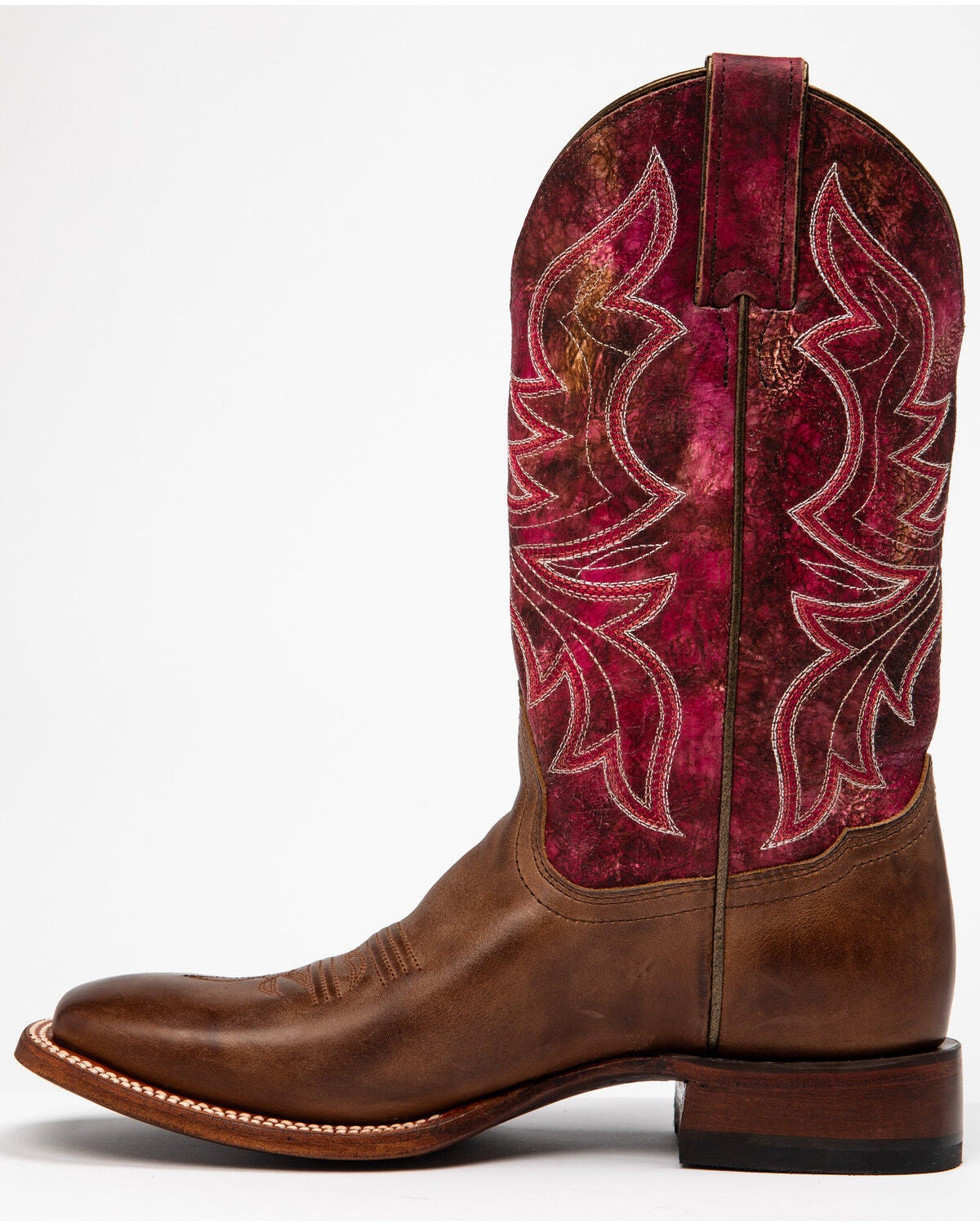 women's pink western boots