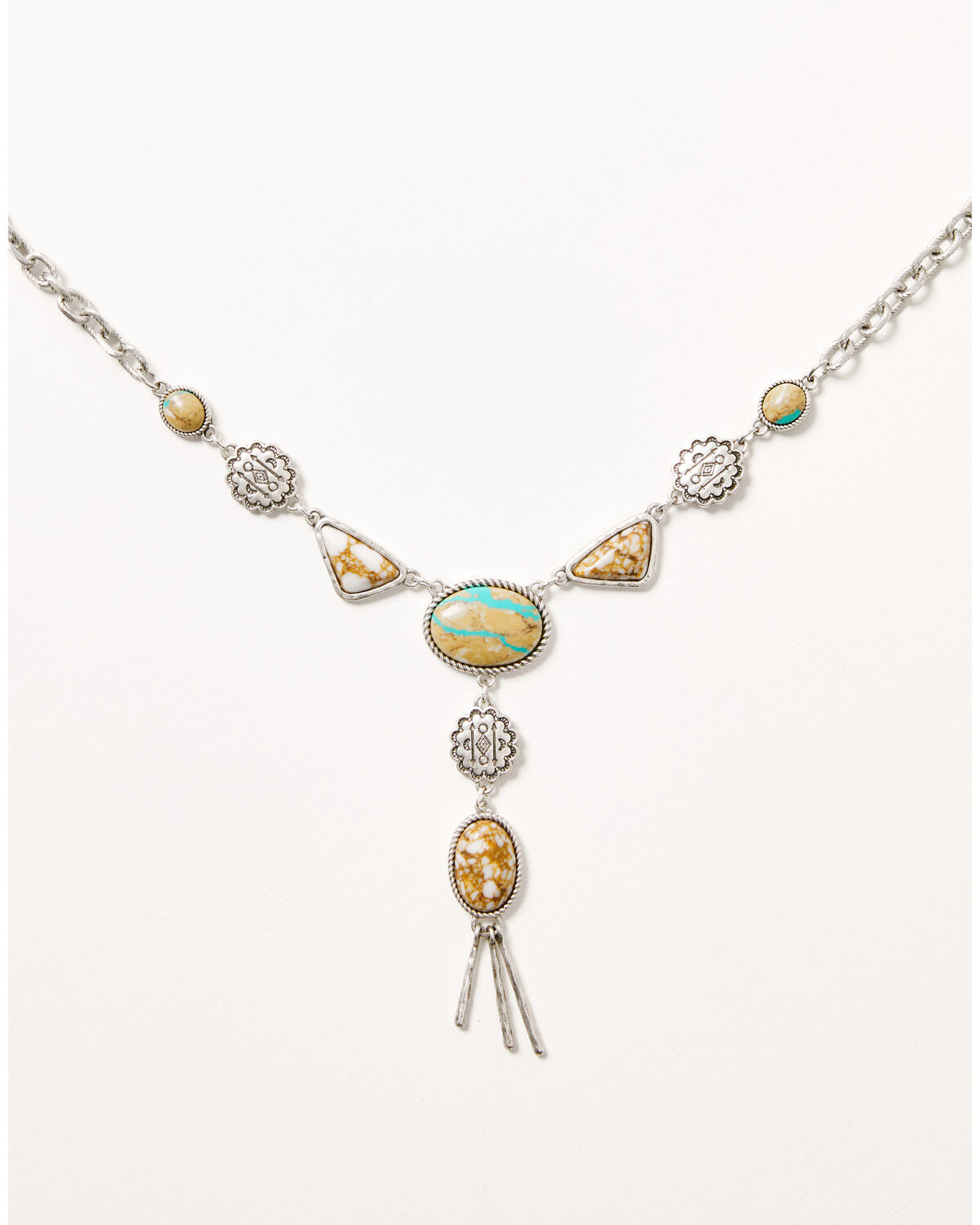Image #1 - Shyanne Women's Sedona Sky Lariat Necklace, Silver, hi-res
