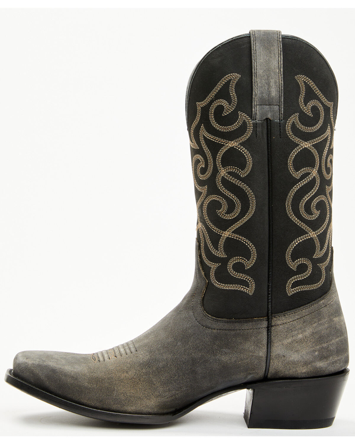 Image #3 - Moonshine Spirit Men's Evens Western Boots - Square Toe, Grey, hi-res