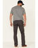 Ariat Men's Gray Rebar M7 Durastretch Made Tough Double Front Straight Leg Work Pants , Grey, hi-res