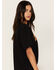 Image #2 - Wrangler Women's Est 1947 Fire Logo Graphic Girlfriend Tee, Black, hi-res