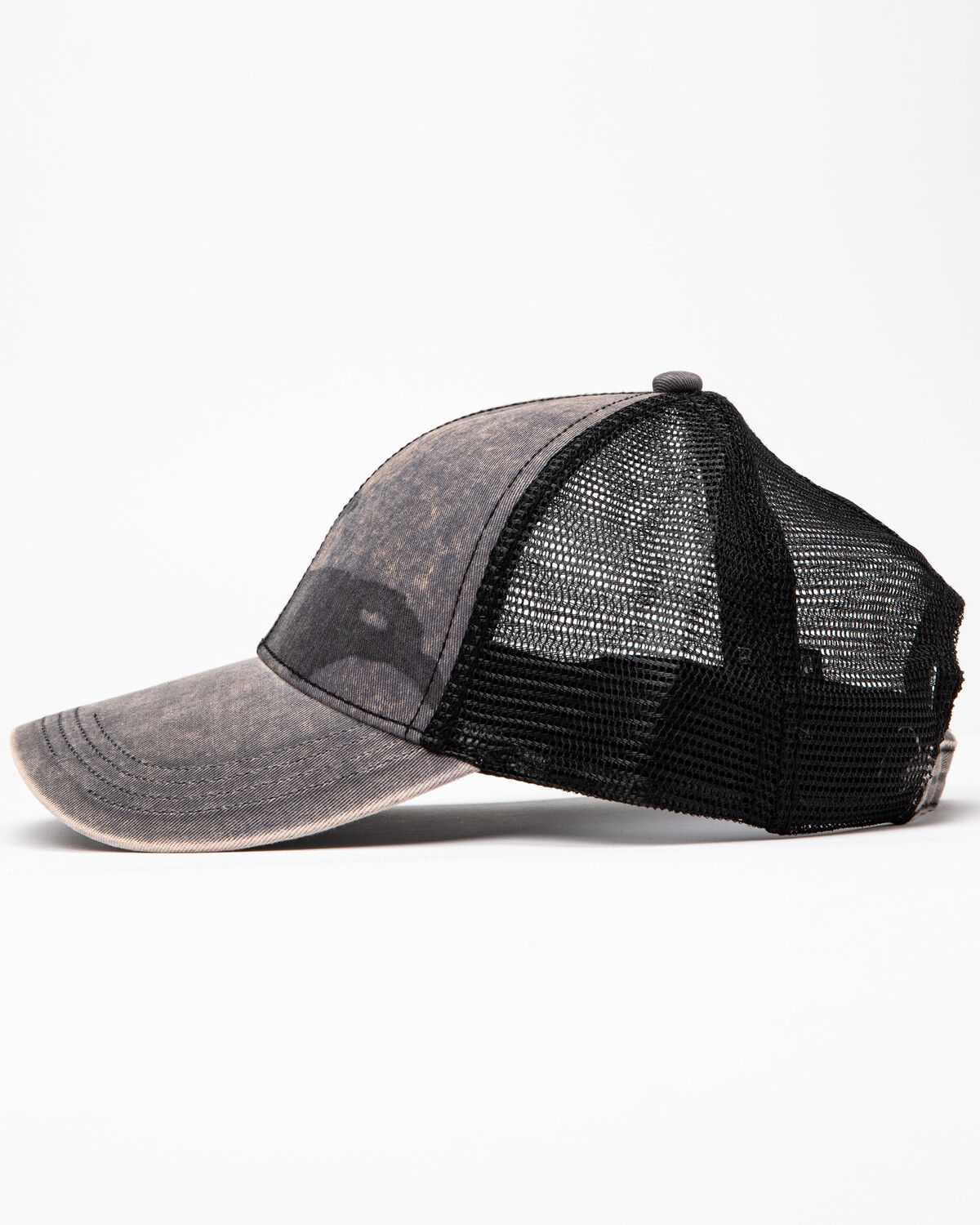 Image #2 - Cody James Men's Eagle Screen Print Ball Cap, Grey, hi-res