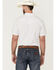 Image #4 - Moonshine Spirit Men's Cocopah Southwestern Print Short Sleeve Snap Western Shirt, White, hi-res