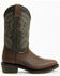 Image #2 - Double H Men's 11" Tascosa Waterproof Performance Western Boots - Medium Toe, Brown, hi-res