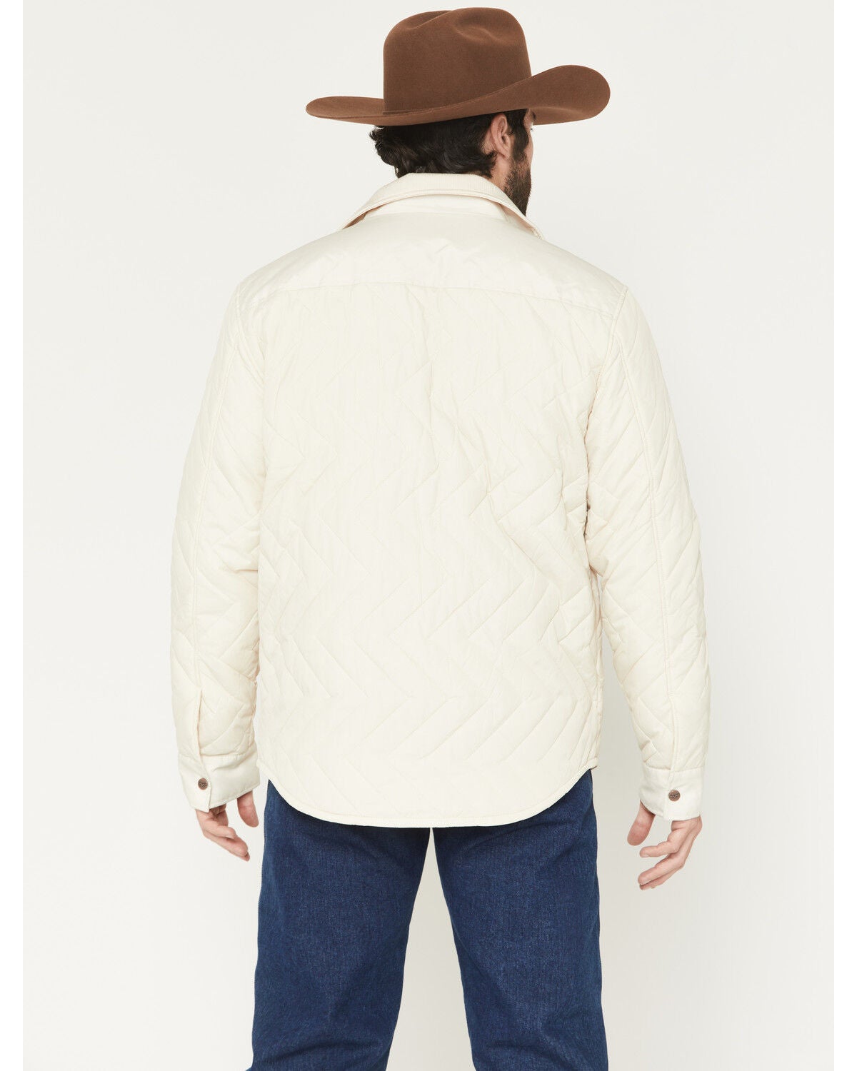 Image #4 - Kimes Ranch Men's Skink Quilted Jacket, Cream, hi-res