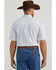 Image #3 - George Strait by Wrangler Men's Geo Print Short Sleeve Button-Down Stretch Western Shirt - Tall , White, hi-res