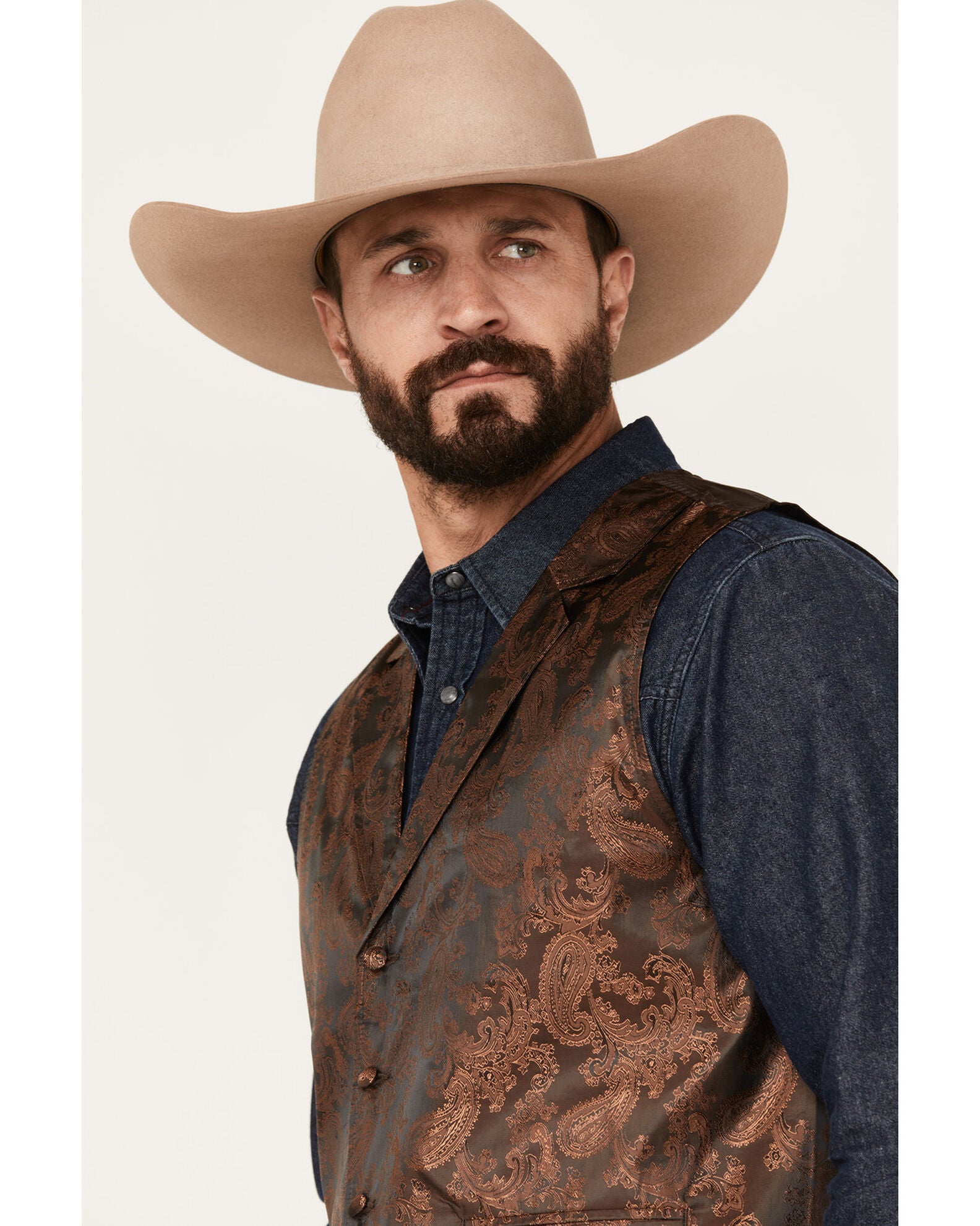 Product Name Cody James Men's Noble Paisley Vest