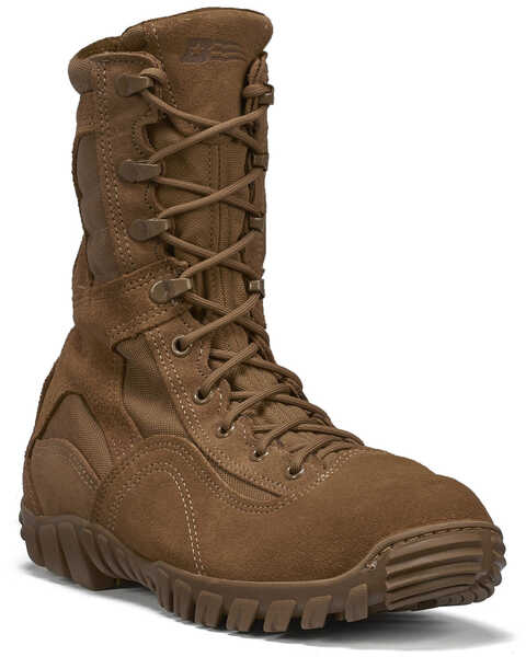 Image #1 - Belleville Men's C333 Hot Weather Hybrid Military Boots - Soft Toe , Coyote, hi-res