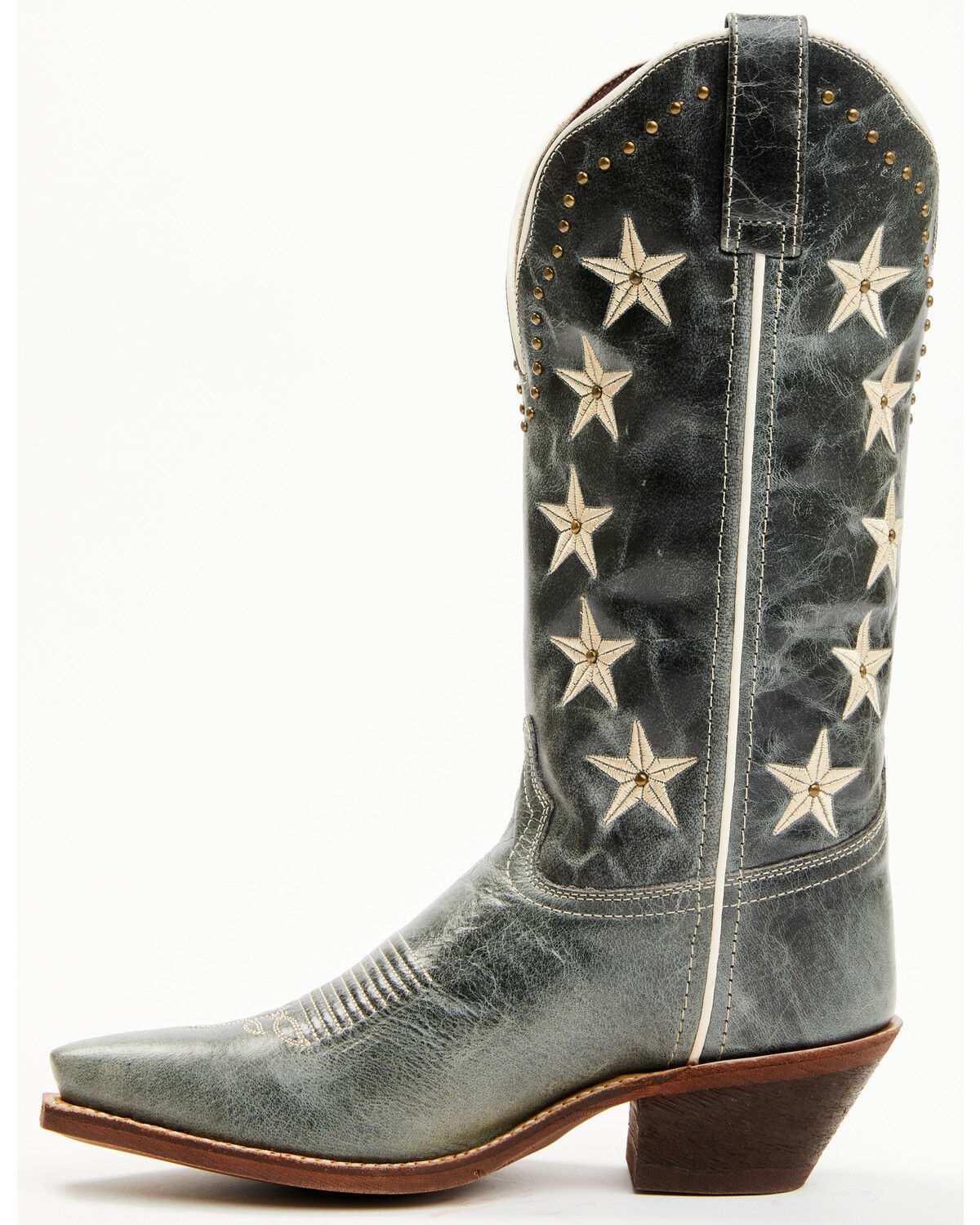 Image #3 - Laredo Women's Serenade Western Boots - Snip Toe, Blue, hi-res