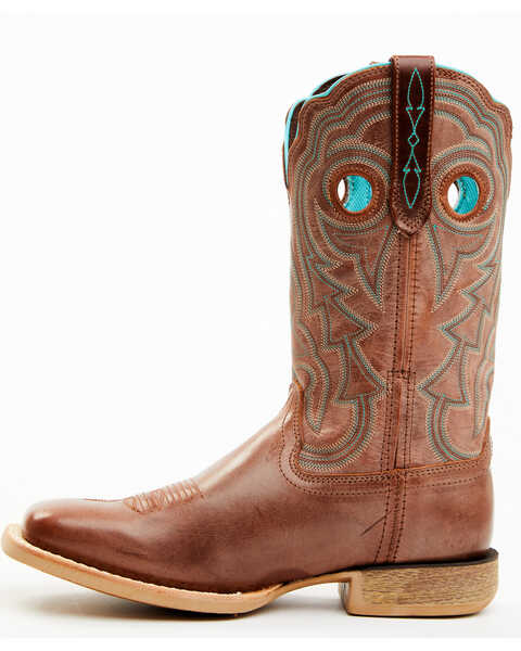 Image #3 - Durango Women's Boot Barn Exclusive Lady Rebel Pro Western Boots - Square Toe, Maroon, hi-res