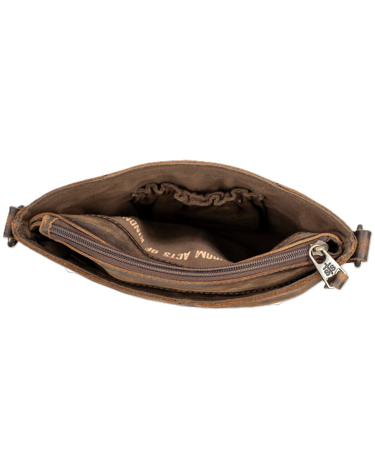 Image #5 - STS Ranchwear By Carroll Women's Baroness Josie Crossbody Bag, Brown, hi-res