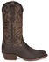 Image #2 - Tony Lama Men's Stegall Western Boots - Round Toe, Dark Brown, hi-res