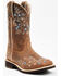 Image #1 - Shyanne Women's Hollie Western Performance Boots - Broad Square Toe, Brown, hi-res