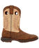 Durango Men's Rebel Performance Western Boots - Broad Square Toe , Tan, hi-res