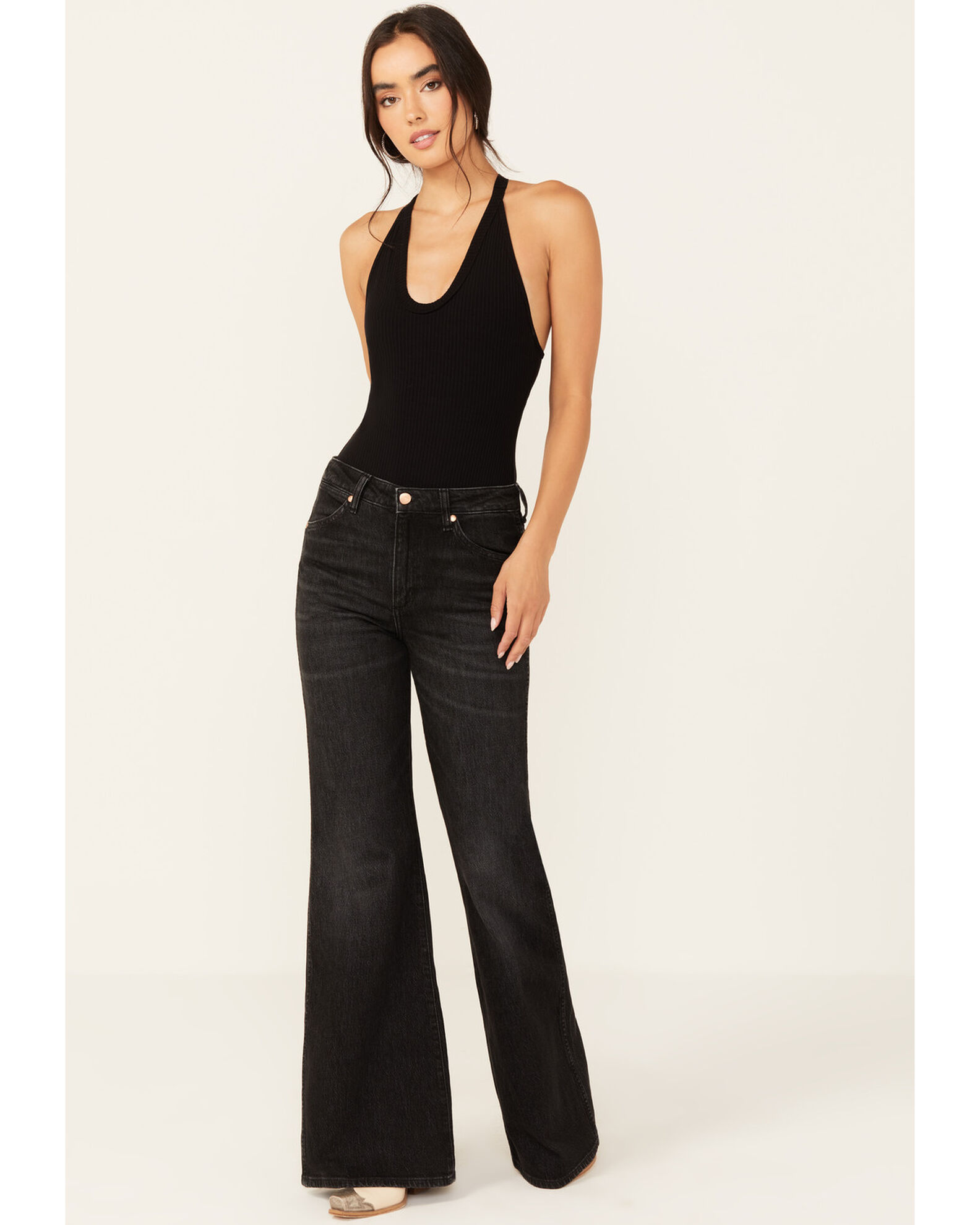 Product Name: Wrangler Women's Wanderer High Rise Modern Flare Jeans