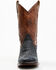 Image #4 - Cody James Men's Exotic Caiman Western Boots - Broad Square Toe, Blue, hi-res