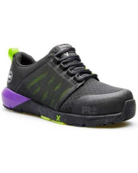 Timberland Women's Radius Work Shoes - Composite Toe, Black, hi-res