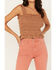 Image #3 - Shyanne Women's Smocked Tank, Brown, hi-res