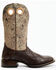 Cody James Men's Exotic Full Quill Ostrich Western Boots - Broad Square Toe, Brown, hi-res