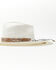 Image #3 - Nikki Beach Women's White Dove Straw Western Fashion Hat , White, hi-res