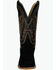 Image #4 - Tony Lama Men's Jax Ranchero Suede Western Boots - Square Toe, Black, hi-res