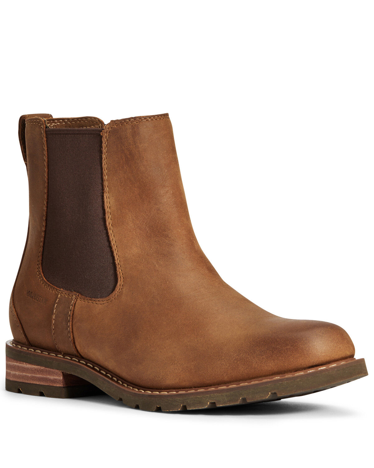 Image #1 - Ariat Women's Wexford Waterproof Chelsea Boots - Soft Toe, Brown, hi-res