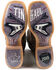 Tin Haul Men's Patchwork Vamp Western Boots - Broad Square Toe, Black, hi-res