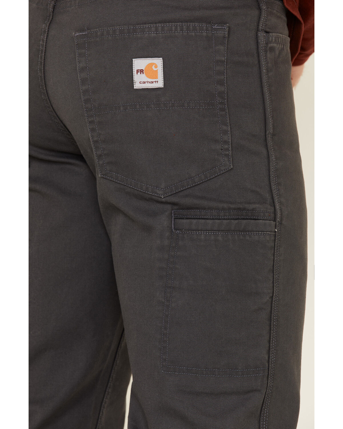 Image #3 - Carhartt Men's FR Shadow Rugged Flex® Relaxed Work Pants, Dark Grey, hi-res
