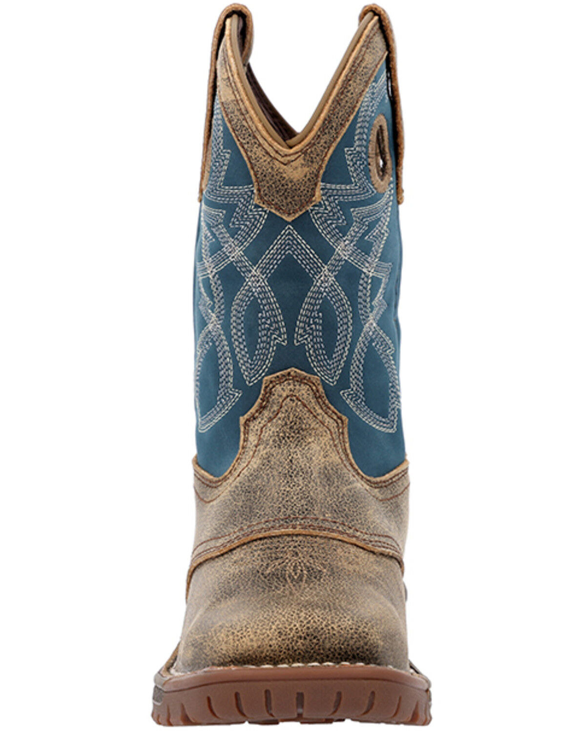Image #4 - Rocky Boys' Legacy Waterproof Western Boots - Broad Square Toe, Slate, hi-res