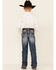 Rock & Roll Denim Boys' BB Gun Distressed Vintage Bootcut Jeans, Denim, hi-res