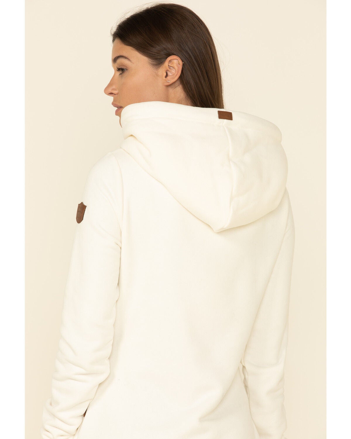 Wanakome Women's Artemis Cowl Neck Hooded Sweatshirt