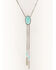 Image #2 - Shyanne Women's Turquoise Stone Bolo Necklace, Silver, hi-res