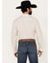Image #4 - Ariat Men's OZ Print Long Sleeve Button-Down Western Shirt, Peach, hi-res