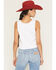 Image #4 - Wrangler Retro Women's Cherry Boot Graphic Tank, White, hi-res