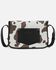Image #2 - Wrangler Women's Cow Print Crossbody Bag, Black, hi-res